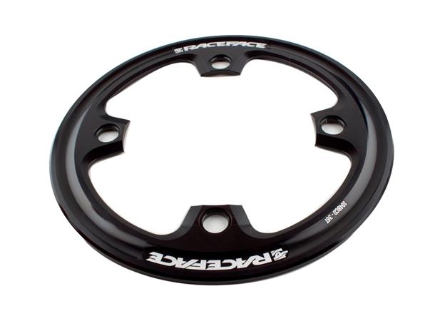 Race Face Light Bashguard Sort, 4 arm. BCD 104mm, 3-4mm tab, 50gr 